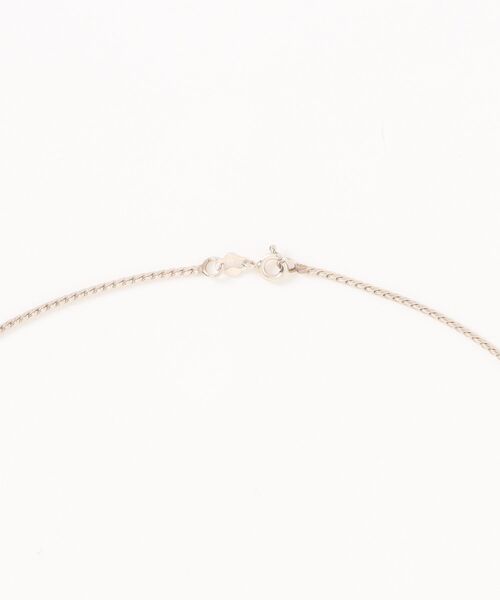 Indian Jewelry(インディアンジュエリー)の「THEATER シアター オーバルデザインムーンストーンオメガチェーンネックレス 40cm(ネックレス・レディース・シルバー・FREE)」の5枚目の写真
