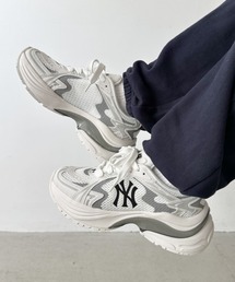 at12:03（アットイチニーゼロサン）の「【日本未発売/WEB限定】MLB KOREA(エムエルビーコリア)/軽量 厚底 ボリューム ソール スニーカー シューズ/curve runner（スニーカー）」