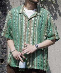 FREAK&#39;S STORE - 【オシャレ✩FREAK&#39;S STORE】黄緑　半袖チュニック　サイズF FREAK'S STORE - 【オシャレ✩FREAK'S STORE】黄緑 半袖
