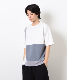 COMME CA ISM | カラーブロッキング Ｔシャツ(Tシャツ/カットソー)