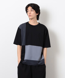 カラーブロッキング Tシャツ