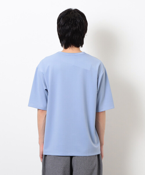 COMME CA ISM（コムサイズム）の「カラーブロッキング Ｔシャツ（Tシャツ/カットソー・メンズ・ホワイト/ベージュ/ブラック/サックスブルー・MEDIUM/LARGE/X-LARGE）」の12枚目の写真
