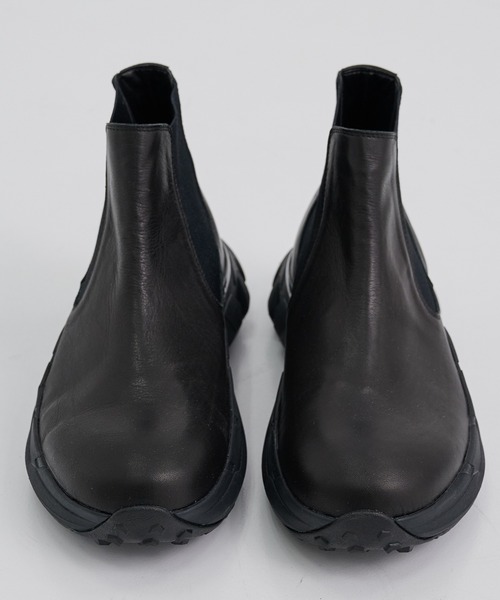 LEATHER Vibram SIDE GORE BOOTS（ブーツ）｜UNITED TOKYO