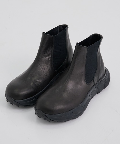 【即日発送】 LEATHER Vibram TOKYO BOOTS（ブーツ）｜UNITED GORE SIDE 靴