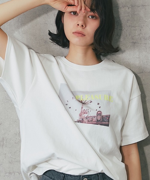 セール】カラーフォトプリントT（Tシャツ/カットソー）｜ANOTHER