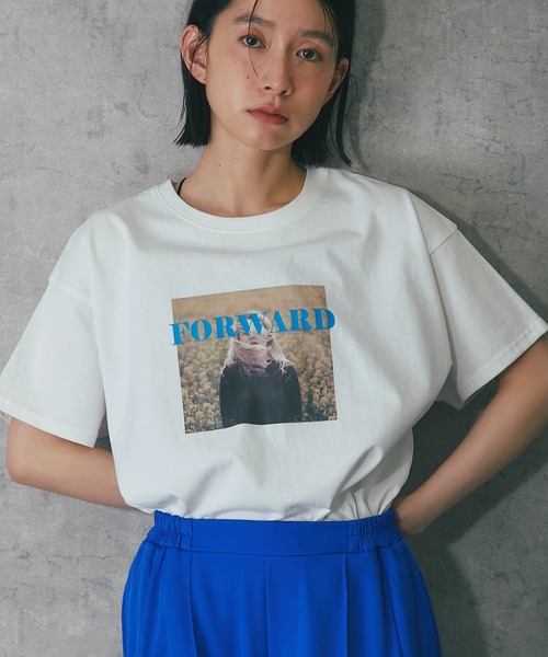 セール】カラーフォトプリントT（Tシャツ/カットソー）｜ANOTHER