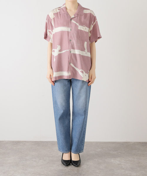 OBEY(オベイ)の「【OBEY / オベイ】 JACQUES WOVEN 181210431-25P(シャツ/ブラウス・レディース・バーガンディー・MEDIUM/SMALL)」の13枚目の写真