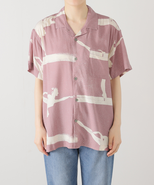 OBEY(オベイ)の「【OBEY / オベイ】 JACQUES WOVEN 181210431-25P(シャツ/ブラウス・レディース・バーガンディー・MEDIUM/SMALL)」の12枚目の写真