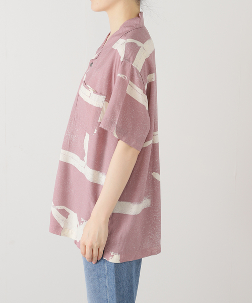 OBEY(オベイ)の「【OBEY / オベイ】 JACQUES WOVEN 181210431-25P(シャツ/ブラウス・レディース・バーガンディー・MEDIUM/SMALL)」の11枚目の写真