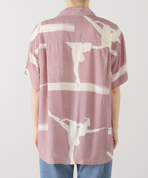 OBEY(オベイ)の「【OBEY / オベイ】 JACQUES WOVEN 181210431-25P(シャツ/ブラウス・レディース・バーガンディー・MEDIUM/SMALL)」の10枚目の写真