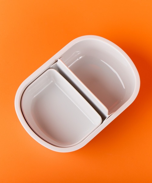 ふわりさま専用 めがねうさぎ 】 ふわっと弁当箱 ふわっとフタタイトランチ