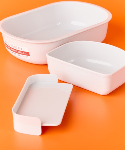 ふわりさま専用 めがねうさぎ 】 ふわっと弁当箱 ふわっとフタタイトランチ