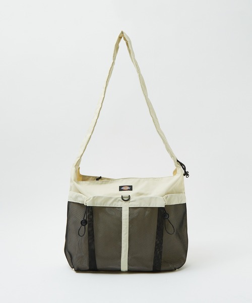 Dickies(ディッキーズ)の「【DICKIES/ディッキーズ】Dickies MP DS SHOULDER BAG 80976500/ショルダーバッグ/シャーリング/ユニセックス【WEB限定】(トートバッグ・レディース・グレー/ブラック/アイボリー・フリー)」の2枚目の写真