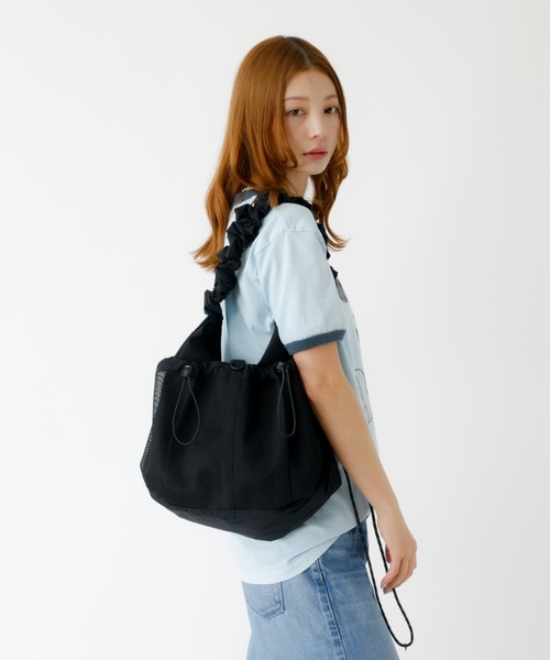 Dickies(ディッキーズ)の「【DICKIES/ディッキーズ】Dickies MP DS SHOULDER BAG 80976500/ショルダーバッグ/シャーリング/ユニセックス【WEB限定】(トートバッグ・レディース・グレー/ブラック/アイボリー・フリー)」の20枚目の写真