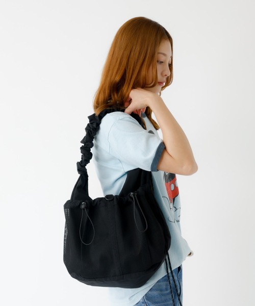 Dickies(ディッキーズ)の「【DICKIES/ディッキーズ】Dickies MP DS SHOULDER BAG 80976500/ショルダーバッグ/シャーリング/ユニセックス【WEB限定】(トートバッグ・レディース・グレー/ブラック/アイボリー・フリー)」の22枚目の写真