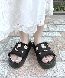 【DELPOZO】llic floral ブロケード サンダル Steve Madden Floral 3D Sandal - Free Shipping | DSW