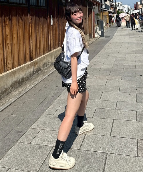 napinna maison(ナピナメゾン)の「【napinna maison×HIINA】オーバープリントTシャツ(Tシャツ/カットソー・レディース・ホワイト系2/ホワイト系1/ブラック系1・L/M)」の22枚目の写真