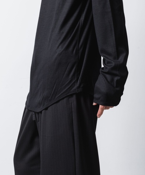 ATTACHMENT(アタッチメント)の「1/60 ウールスムース フーデッドプルオーバー / 1/60 WOOL SMOOTH HOODED PULLOVER(パーカー・メンズ・ネイビー/ブラック/キャメル・1/3/2)」の18枚目の写真