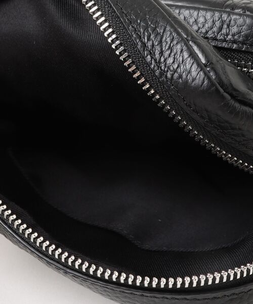 BELLIES YORK（ベリーズヨーク）の「【BELLIES YORK】クロコダイル×牛革　ショルダーバッグ ポーチ ポシェット（ショルダーバッグ・レディース・ダークベージュ/ブラック/ネイビー/ベージュ・FREE）」の7枚目の写真