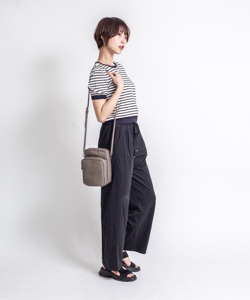 BELLIES YORK（ベリーズヨーク）の「【BELLIES YORK】クロコダイル×牛革　ショルダーバッグ ポーチ ポシェット（ショルダーバッグ・レディース・ダークベージュ/ブラック/ネイビー/ベージュ・FREE）」の19枚目の写真
