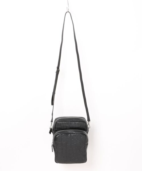 BELLIES YORK（ベリーズヨーク）の「【BELLIES YORK】クロコダイル×牛革　ショルダーバッグ ポーチ ポシェット（ショルダーバッグ・レディース・ダークベージュ/ブラック/ネイビー/ベージュ・FREE）」の20枚目の写真