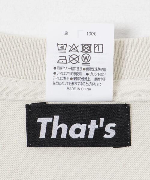 THE GOODLAND MARKET（ザグッドランドマーケット）の「That’s　The Tee BLANK（Tシャツ/カットソー・メンズ・ライトグレー/ブラック・MEDIUM/LARGE）」の17枚目の写真