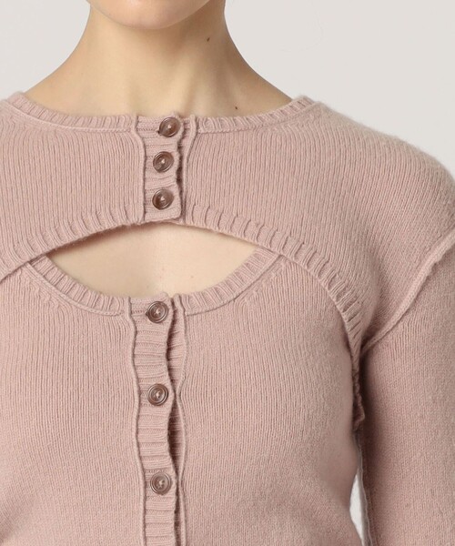 ACNE（アクネ）の「Acne Studios アンサンブルニット（ニット/セーター・レディース・ライトピンク・XS）」の6枚目の写真