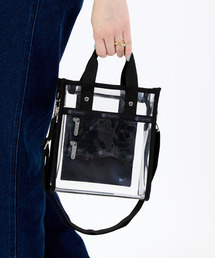 LeSportsac（レスポートサック）の「CLEAR MINI N/S TOTE クリア