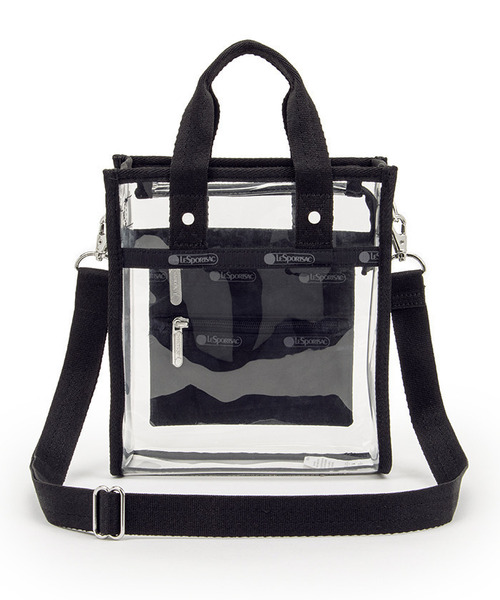 限定■LeSportsac■CLEAR TOTE CLEAR MEDIUM TH TOTEクリアスカイブルー（ハンドバッグ