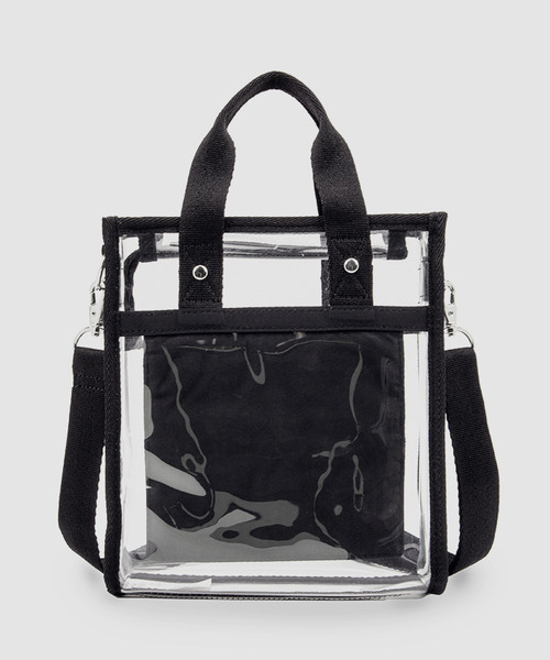 LeSportsac(レスポートサック)の「CLEAR MINI N/S TOTE クリアオニキス(ショルダーバッグ・レディース・ブラック・FREE)」の6枚目の写真