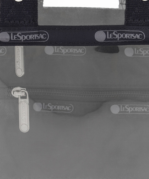 LeSportsac(レスポートサック)の「CLEAR MINI N/S TOTE クリアオニキス(ショルダーバッグ・レディース・ブラック・FREE)」の8枚目の写真