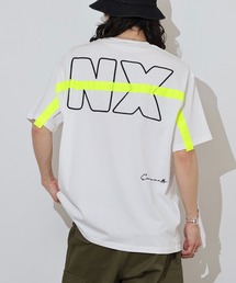 ユニセックス バックNXライン入りTシャツ