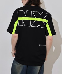 ユニセックス バックNXライン入りTシャツ