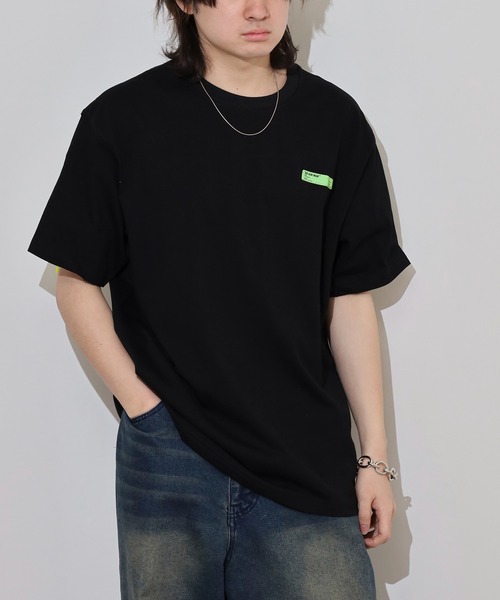FUNALIVE（ファンアライブ）の「ユニセックス バックNXライン入りTシャツ（Tシャツ/カットソー・メンズ・ブラック/ホワイト・L/M）」の9枚目の写真