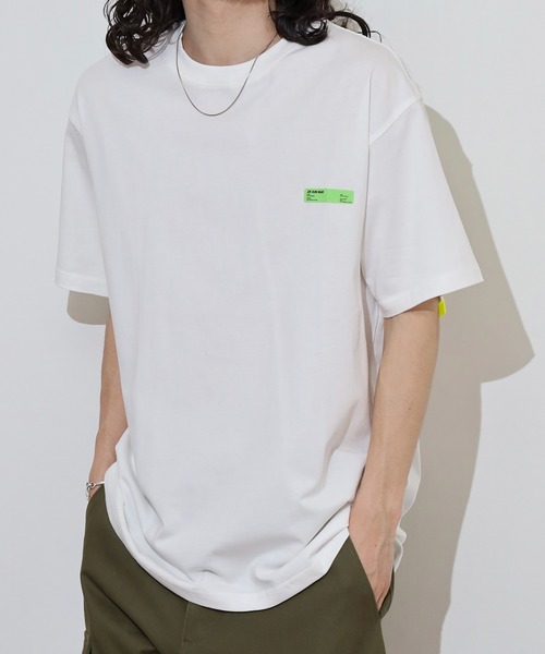 FUNALIVE（ファンアライブ）の「ユニセックス バックNXライン入りTシャツ（Tシャツ/カットソー・メンズ・ブラック/ホワイト・L/M）」の4枚目の写真