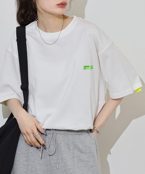 FUNALIVE（ファンアライブ）の「ユニセックス バックNXライン入りTシャツ（Tシャツ/カットソー・メンズ・ブラック/ホワイト・L/M）」の22枚目の写真