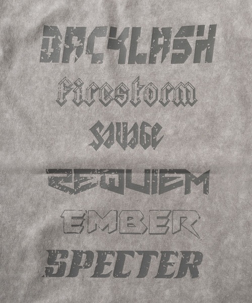 SlashDate（スラッシュデイト）の「【82】グランジ加工 ロックテイスト ノースリーブTシャツ タンクトップ バックプリント メンズ　レディース（タンクトップ・メンズ・ブラック系その他/ブラック/グレー系その他/ブラック系その他2/ブラウン/ライトグレー・M/L）」の19枚目の写真