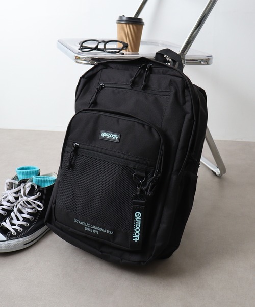 OUTDOORﾎﾟﾘﾒｯｼｭﾎﾟｹｯﾄ付DﾊﾟｯｸⅡ（バックパック/リュック