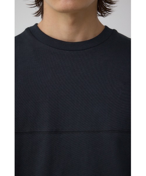 AZUL by moussy(アズールバイマウジー)の「切り替えデザインドローコードトップス(Tシャツ/カットソー・メンズ・ダークブラウン/オフホワイト/ブラック/ダークグレー・MEDIUM/LARGE)」の22枚目の写真