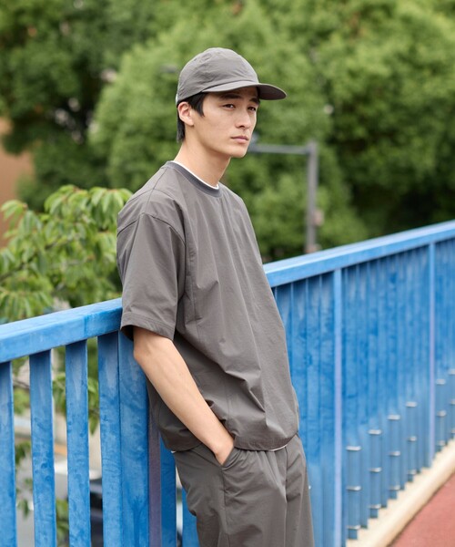 coen（コーエン）の「ハイカーテック６パネルキャップ【洗濯機洗い可能・2WAYストレッチ・防しわ】（キャップ・メンズ・ブラック/ブラウン/ダークグレー・FREE）」の5枚目の写真