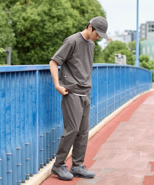 coen（コーエン）の「ハイカーテック６パネルキャップ【洗濯機洗い可能・2WAYストレッチ・防しわ】（キャップ・メンズ・ブラック/ブラウン/ダークグレー・FREE）」の6枚目の写真