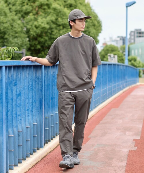 coen（コーエン）の「ハイカーテック６パネルキャップ【洗濯機洗い可能・2WAYストレッチ・防しわ】（キャップ・メンズ・ブラック/ブラウン/ダークグレー・FREE）」の7枚目の写真