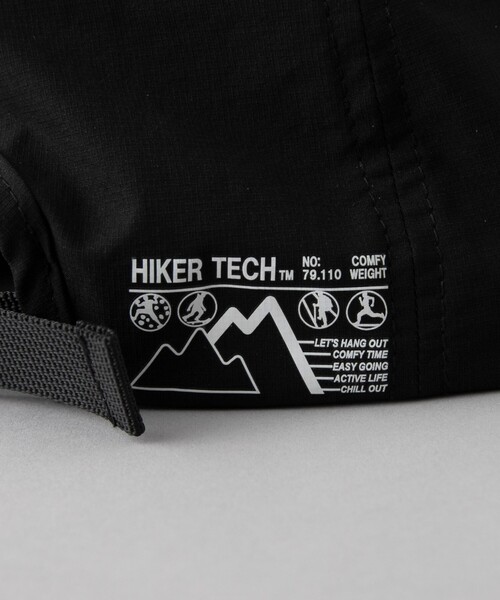 coen（コーエン）の「ハイカーテック６パネルキャップ【洗濯機洗い可能・2WAYストレッチ・防しわ】（キャップ・メンズ・ブラック/ブラウン/ダークグレー・FREE）」の11枚目の写真