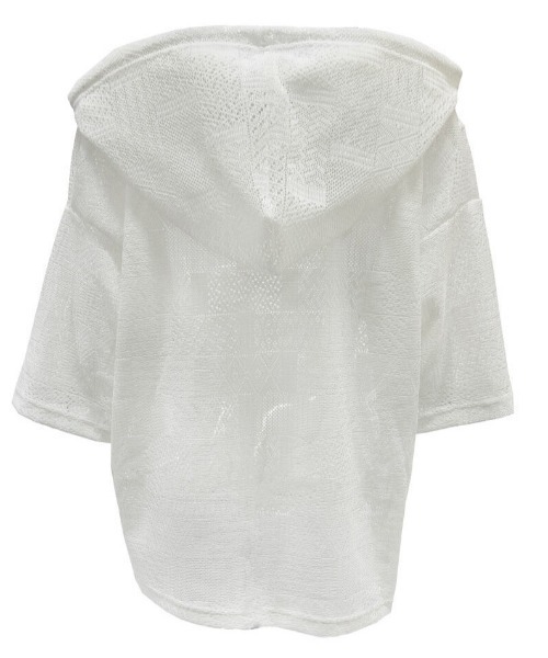 A'GEM/9 × .kom 「SETSETSET/セットセットセット」 BOHEMIAN LACE HOODIE/ボヘミアン シアーレース パーカー A'GEM/9 × .kom 『SETSETSET/セットセットセット』 BOHEMIAN