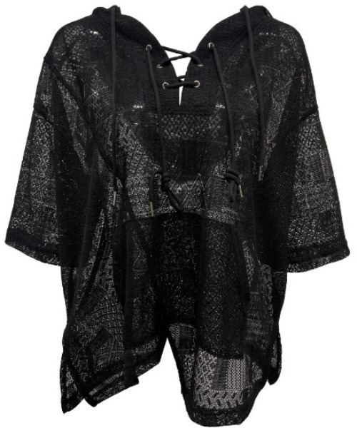 SETSETSET(セットセットセット)の「A'GEM/9 × .kom 『SETSETSET/セットセットセット』 BOHEMIAN LACE HOODIE/ボヘミアン シアーレース パーカー(その他トップス・レディース・ブラック/ホワイト・FREE)」の20枚目の写真
