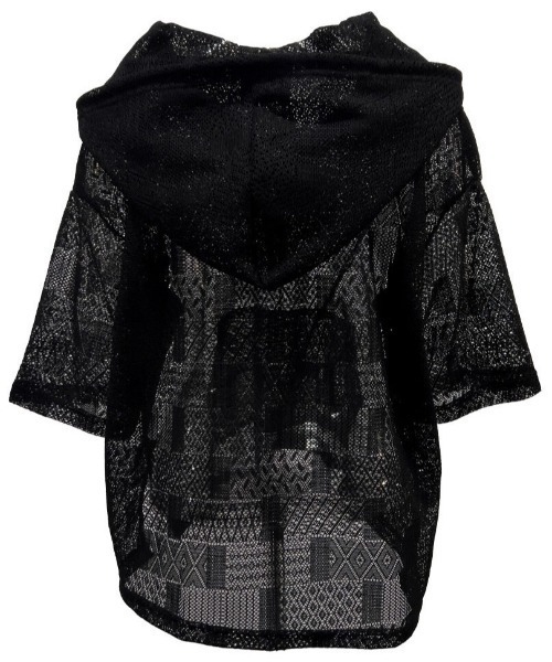 A'GEM/9 × .kom 「SETSETSET/セットセットセット」 BOHEMIAN LACE HOODIE/ボヘミアン シアーレース パーカー A'GEM/9 × .kom 『SETSETSET/セットセットセット』 BOHEMIAN