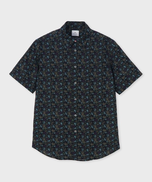 Globeflower” 半袖シャツ【252312 619PN】（シャツ/ブラウス