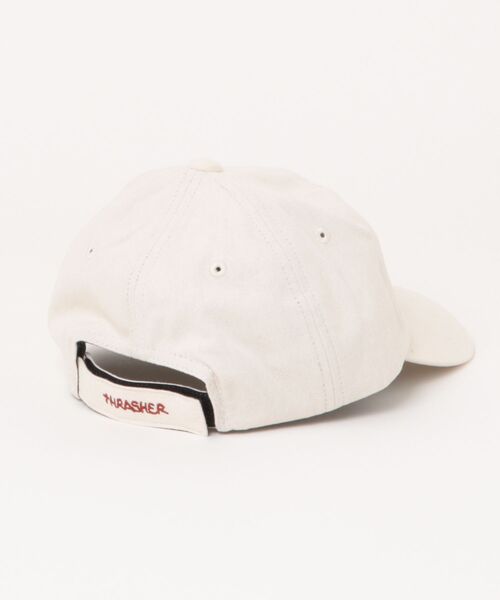 THRASHER（スラッシャー）の「THRASHER/スラッシャー キッズ キャップ GONZ SAD 6P CAP K-THR-C05K（キャップ・キッズ・ブラック/アイボリー/ベージュ・YOUTH）」の4枚目の写真