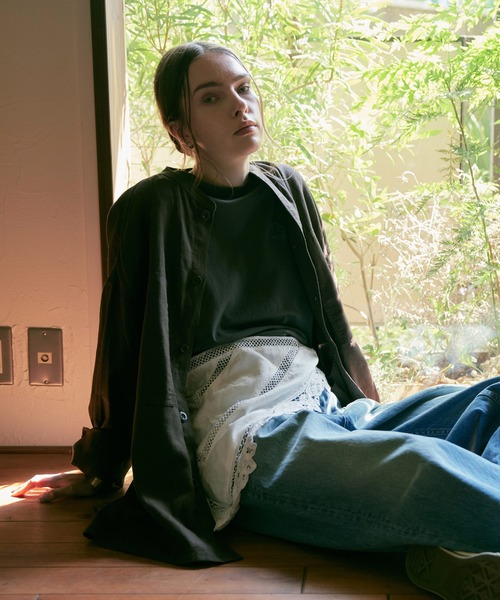 RNA-N（アールエヌエーエヌ）の「E5139 バテンレーススカーフ（ストール/ショール・レディース・オフホワイト/ブラック・FREE）」の16枚目の写真