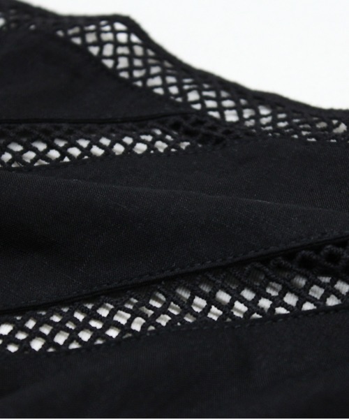 RNA-N（アールエヌエーエヌ）の「E5139 バテンレーススカーフ（ストール/ショール・レディース・オフホワイト/ブラック・FREE）」の20枚目の写真